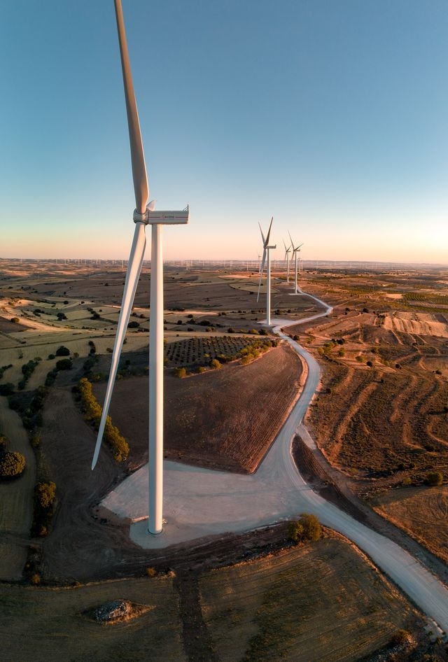 Imagen parque molinos de viento